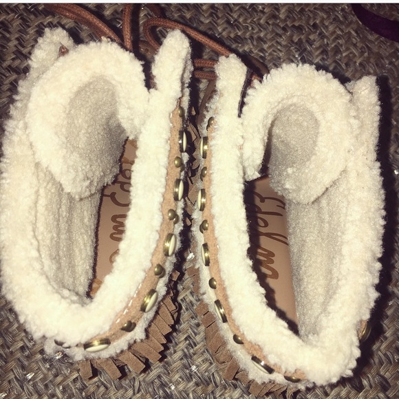 Sam Edelman Fringe Booties! - Picture 5 of 5